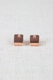 U-Cuff Spike Stud Accent Earrings