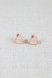 U-Cuff Spike Stud Accent Earrings