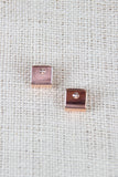 U-Cuff Spike Stud Accent Earrings