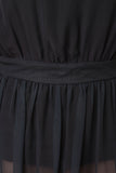 Dip Dye Chiffon Maxi Dress