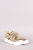 Liliana Patent Slip On Lug Sole Loafer Sneaker