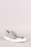 Liliana Patent Slip On Lug Sole Loafer Sneaker