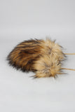 Two-Tone Faux Fur Bag