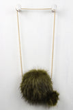 Two-Tone Faux Fur Bag