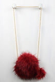 Two-Tone Faux Fur Bag
