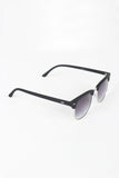 Semi-Rimless Wayfarer Design Sunglasses