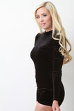 Long Sleeves Velvet Romper