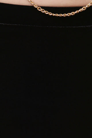 Smooth Velvet High Waisted Brief