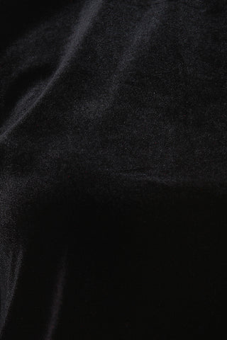 Smooth Velvet Cutout Long Sleeve Top