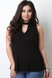 Keyhole Shift Top