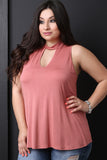 Keyhole Shift Top