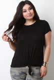 Knotted Hem Tee