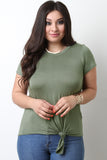 Knotted Hem Tee