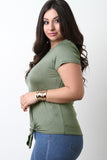 Knotted Hem Tee