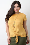 Knotted Hem Tee