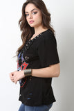 Distressed Chicks Never Die Graphic Tee