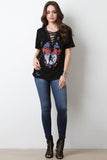 Distressed Chicks Never Die Graphic Tee