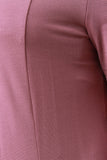 Jersey Knit Side Slits Long Line Cardigan