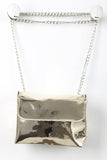 Mini Mirror Metallic Crossbody Bag