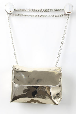 Mini Mirror Metallic Crossbody Bag