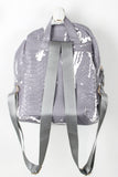Faux Snakeskin Splattered Paint Mini Backpack