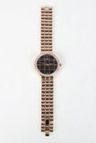 Square Pattern Rhinestone Watch