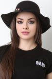 Floral Patch Floppy Hat