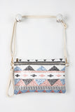 Girly Chevron Sequins Clutch