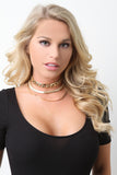 Chained Up Choker Necklace Set