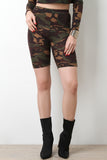 Camouflage Legging Shorts