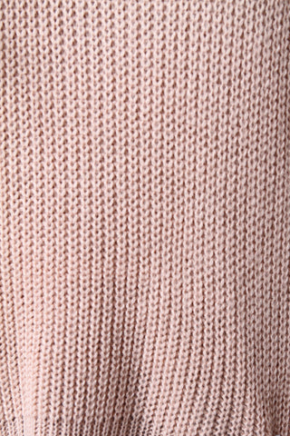 Square Hem High Low Sweater Top