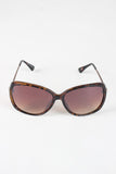 Semi-Round Lens Silhouette Sunglasses