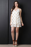 Double Tier Cactus Print Dress