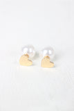 Pearl Double Sided Earring Set