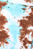 Tie Dye Open Side Skirt