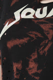 Squad Bleach Blotch Crop Top
