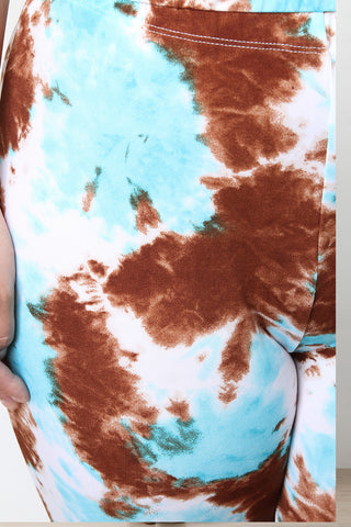 Tie Dye Flare Pants