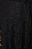 Lace Sleeveless Tie-Waist Fit And Flare Dress