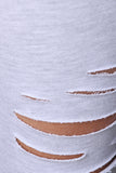 French Terry Slashed Jogger Pants