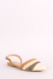 City Classified Colorblock Slingback Flat