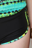 Combo Racerback Caged Tankini Set