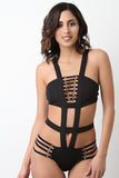 Strappy Caged Monokini