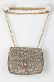 Shiny Glittery Crossbody Bag