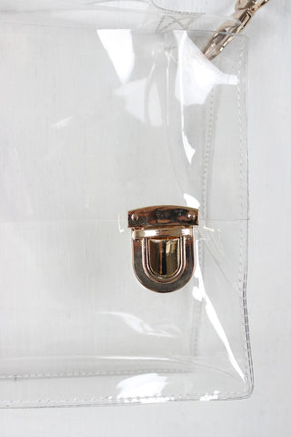 Transparent Crossbody Handbag