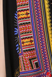 Dashiki Print Drape Vest