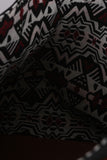 Embroidered Floral Reversible Tribal Tote Bag