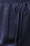 Satin High Waisted Jogger Pants