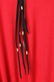Two-Tone Vegan Suede Choker Necklace Set