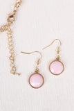 Five Jewel Floral Necklace
