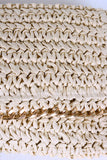 Crochet Paper Straw Chain Clutch